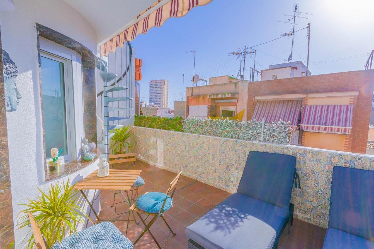 Suncastle Apartamentos Alicante -With Sunny Rooftop Terrace And Barbecue Exteriör bild