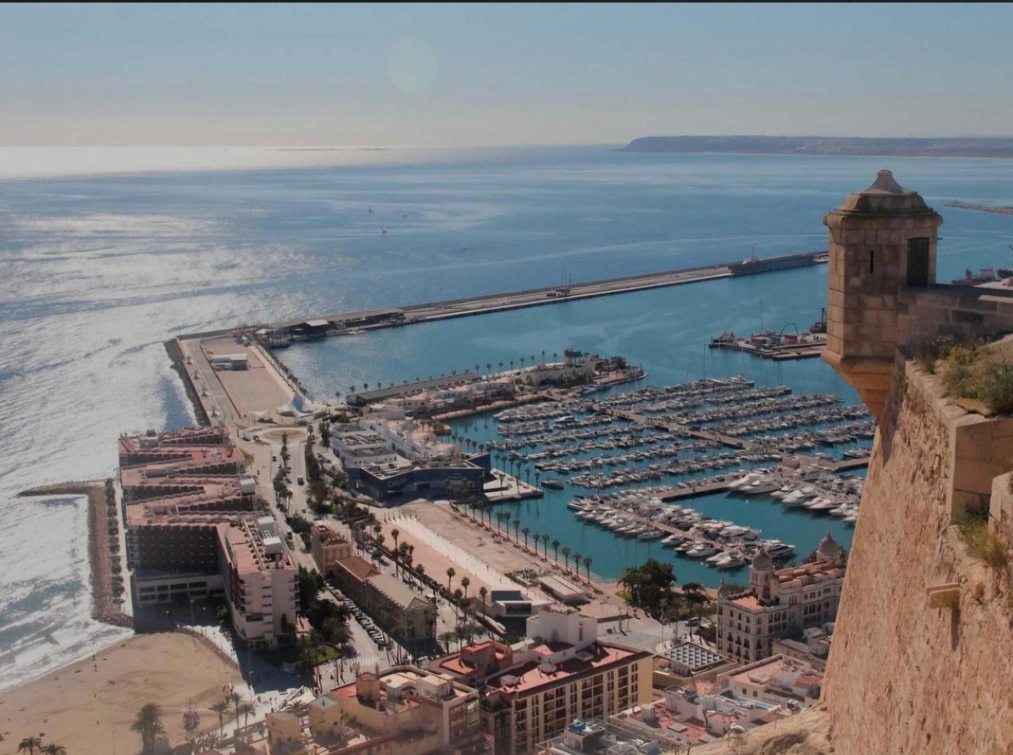 Suncastle Apartamentos Alicante -With Sunny Rooftop Terrace And Barbecue Exteriör bild